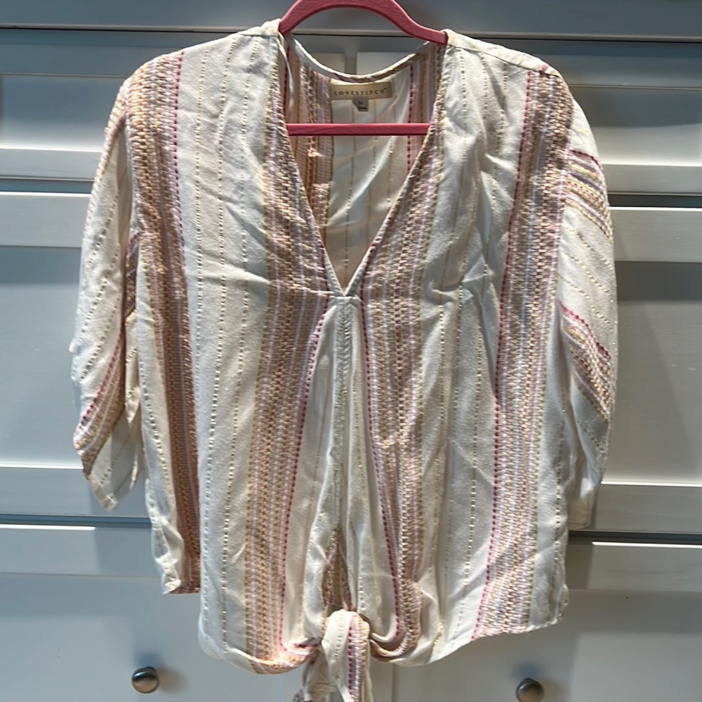 Lovestitch blouse purchased at Evereve